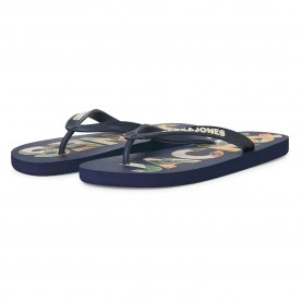 джапанки,мъжки,джапанки,и,чехли,jack,&,jones,logo,palm,print,flip,flops,medieval,blue,(blue)