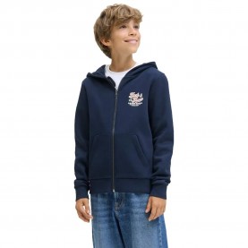 блуза,детски,блузи,jack,&,jones,logohood,2col,full,zip,sweatshirt,sky,captain,(blue)