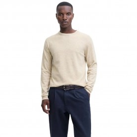 блуза,мъжки,пуловери,jack,&,jones,perfect,wool,sweater,beige,(oatmeal,melange)