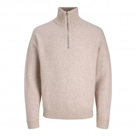 блуза,мъжки,пуловери,jack,&,jones,soho,ollie,half,zip,sweater,beige,(atmosphere)