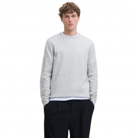 блуза,мъжки,пуловери,jack,&,jones,perfect,wool,sweater,grey,(light,grey,melange)