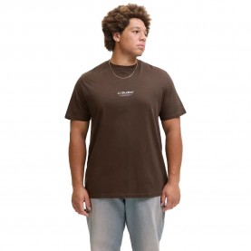 тениска,мъжки,тениски,jack,&,jones,soho,plus,size,short,sleeve,t,shirt,delicioso,(brown)