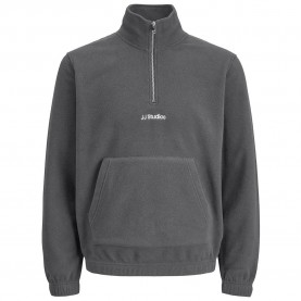 блуза,мъжки,пуловери,jack,&,jones,soho,half,zip,sweatshirt,grey,(castlerock)