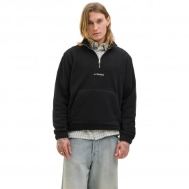 блуза,мъжки,пуловери,jack,&,jones,soho,half,zip,sweatshirt,black,(black)