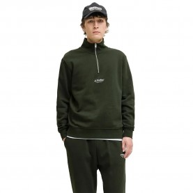 блуза,мъжки,пуловери,jack,&,jones,soho,quarter,full,zip,sweatshirt,duffel,bag,(green)