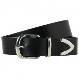 колан,колани,jack,&,jones,western,leather,belt,black,(black)