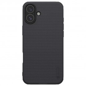 Nillkin Super Frosted PRO Magnetic Back Apple iPhone 16 phone case - Black (Black) други,аксесоари,nillkin,super,frosted,pro,magnetic,back,apple,iphone,16,phone,case,black,(black)