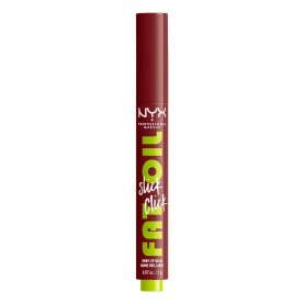 специфични,козметични,продукти,nyx,professional,makeup,fat,oil,slick,stick,in,a,mood,11,lipstick,brown,(transparent)