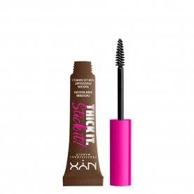 Nyx professional makeup Thick ItStick It! Brunette mascara - Black очна,линия,nyx,professional,makeup,thick,itstick,it!,brunette,mascara,black