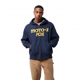 блуза,мъжки,пуловери,fox,moto,x,oversized,full,zip,sweatshirt,blue,(midnight)