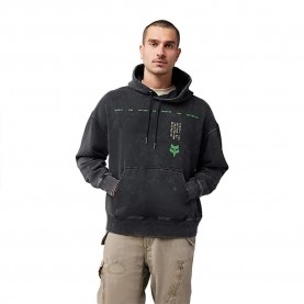 суичър,мъжки,пуловери,fox,throttle,oversized,hoodie,black,(black)