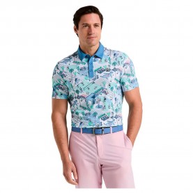 мъжки,блузи,с,яка,original,penguin,palm,spring,short,sleeve,polo,white,blue,(bright)