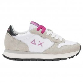 маратонки,дамски,маратонки,sun68,ally,solid,nylon,trainers,white,(pink,white)