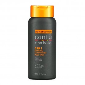 хигиена,коса,cantu,3in1,400ml,moisturizing,shampoo,clear