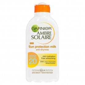 козметика,за,защита,от,слънце,garnier,ambre,solaire,protection,milk,spf,20,sunscreen,200ml,clear,(white)