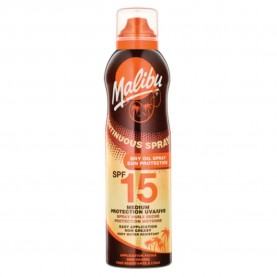 козметика,за,защита,от,слънце,malibu,continuous,dry,oil,spray,spf,15,sunscreen,175ml,clear,(white)