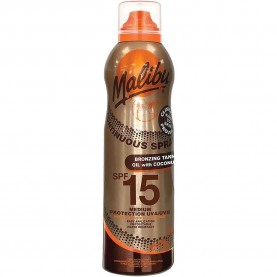 козметика,за,защита,от,слънце,malibu,spf15,bronzing,oil,with,coconut,spray,sunscreen,175ml,golden,(white)