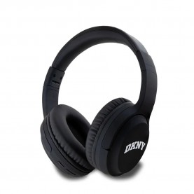 слушалки,слушалки,dkny,pu,leather,arch,logo,wireless,headphones,black