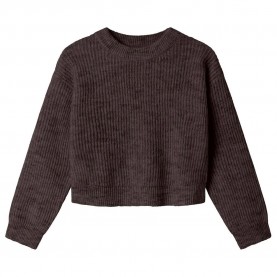 блуза,детски,блузи,name,it,holly,boxy,short,sweater,seal,brown,(brown)