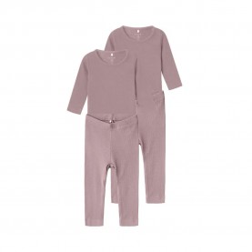 Name it Kab long sleeve set - Purple (Deauville Mauve / Deauville Mauve) детски,екипи,name,it,kab,long,sleeve,set,purple,(deauville,mauve,deauville,mauve)
