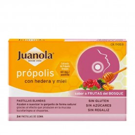 Juanola Propolis Hedera & Honey Forest Fruits Flavo nutritional supplement 24 units специфични,козметични,продукти,juanola,propolis,hedera,&,honey,forest,fruits,flavo,nutritional,supplement,24,units