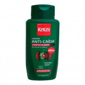 хигиена,коса,kerzo,fortifying,400ml,hair,loss,shampoo,green