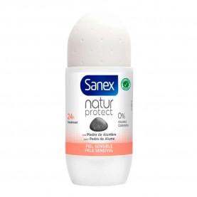 хигиена,тяло,sanex,natur,protect,sensitive,skin,50ml,deodorant,roll,on,clear