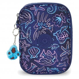 канцеларски,принадлежности,kipling,100,pens,pencil,case,disco,fish,(blue)
