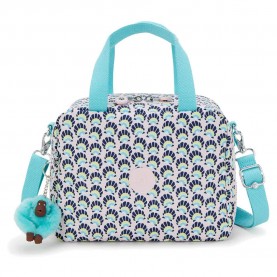 чанта,раници,kipling,miyo,8l,lunch,bag,geo,shell,(white)