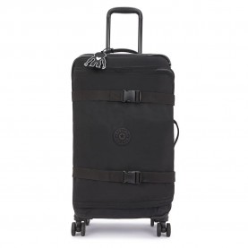 куфари,kipling,spontaneous,m,71l,trolley,bag,black,noir,(black)