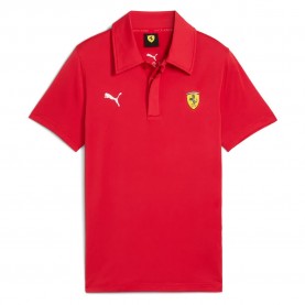 детски,блузи,с,яка,puma,ferrari,sportswear,polo,rosso,corsa,(red)