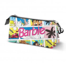 канцеларски,принадлежности,karactermania,barbie,comic,triple,pencil,case,multicolor,(multicolor)