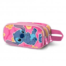 канцеларски,принадлежности,karactermania,disney,lilo,and,stitch,cute,3d,double,pencil,case,pink