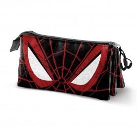 канцеларски,принадлежности,karactermania,marvel,spiderman,vision,triple,pencil,case,black,(black)