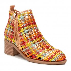 Xti 143963 booties - Multicolor (Orange) дамски,боти,мъжки,боти,xti,143963,booties,multicolor,(orange)