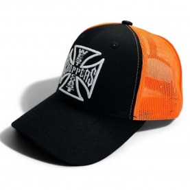 шапка,всички,шапки,west,coast,choppers,og,trucker,cap,black,(black,orange)