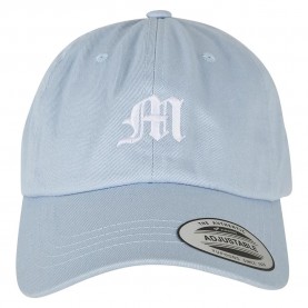тениска,всички,шапки,mister,tee,classics,letter,m,low,profile,cap,blue,(blue,white)