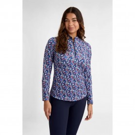 Блуза Green lamb Elena Printed Woman Half Zip Sweatshirt - Multicolor (Floral Print) блуза,дамски,блузи,green,lamb,elena,printed,woman,half,zip,sweatshirt,multicolor,(floral,print)