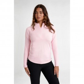 Блуза Green lamb Elizabeth Woman Half Zip Sweatshirt - Pink (Blue) блуза,дамски,блузи,green,lamb,elizabeth,woman,half,zip,sweatshirt,pink,(blue)