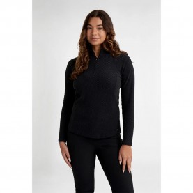 Поларена блуза Green lamb Elke Fleece Woman Half Zip Sweatshirt - Black (Black) поларена,блуза,дамски,блузи,green,lamb,elke,fleece,woman,half,zip,sweatshirt,black,(black)