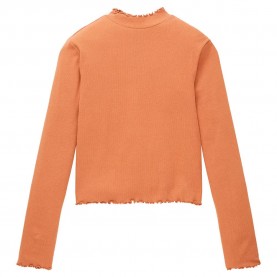 тениска,детски,тениски,tom,tailor,cropped,long,sleeve,t,shirt,orange,(light,amber,brown)