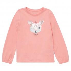 тениска,детски,тениски,tom,tailor,detail,artwork,long,sleeve,t,shirt,peach,pink,(pink)
