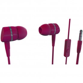 слушалки,слушалки,vivanco,smartsound,earphones,red,pink,(red)