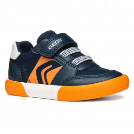 маратонки,детски,маратонки,geox,gisli,trainers,navy,orange,(blue)