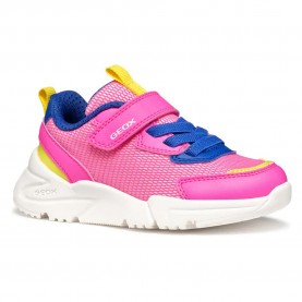 Маратонки Geox Loftus trainers - Pink (Fluo Fuchsia / Royal) маратонки,детски,маратонки,geox,loftus,trainers,pink,(fluo,fuchsia,royal)