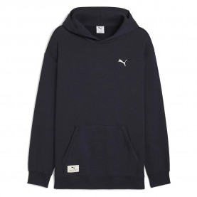 Суичър Puma Class Pinnacle Relaxed Fit hoodie - New Navy (Black) суичър,мъжки,пуловери,puma,class,pinnacle,relaxed,fit,hoodie,new,navy,(black)