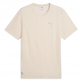 тениска,мъжки,тениски,puma,class,striped,short,sleeve,t,shirt,alpine,snow,(beige)