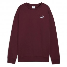 блуза,дамски,блузи,puma,ess,small,no,1,logo,relaxed,fit,sweatshirt,ruby,shimmer,(red)