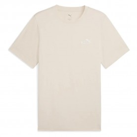 Тениска Puma ESS Small No 1 Logo short sleeve T-shirt - Beige (Alpine Snow) тениска,мъжки,тениски,дамски,тениски,puma,ess,small,no,1,logo,short,sleeve,t,shirt,beige,(alpine,snow)