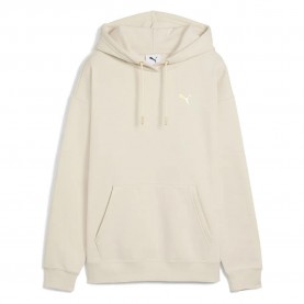 суичър,дамски,блузи,puma,maximal,metallic,comfort,hoodie,alpine,snow,(beige)